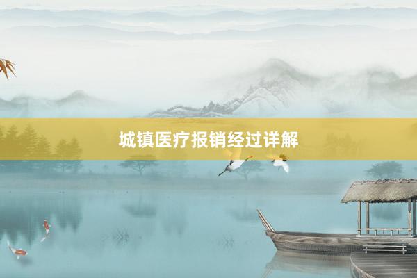城镇医疗报销经过详解